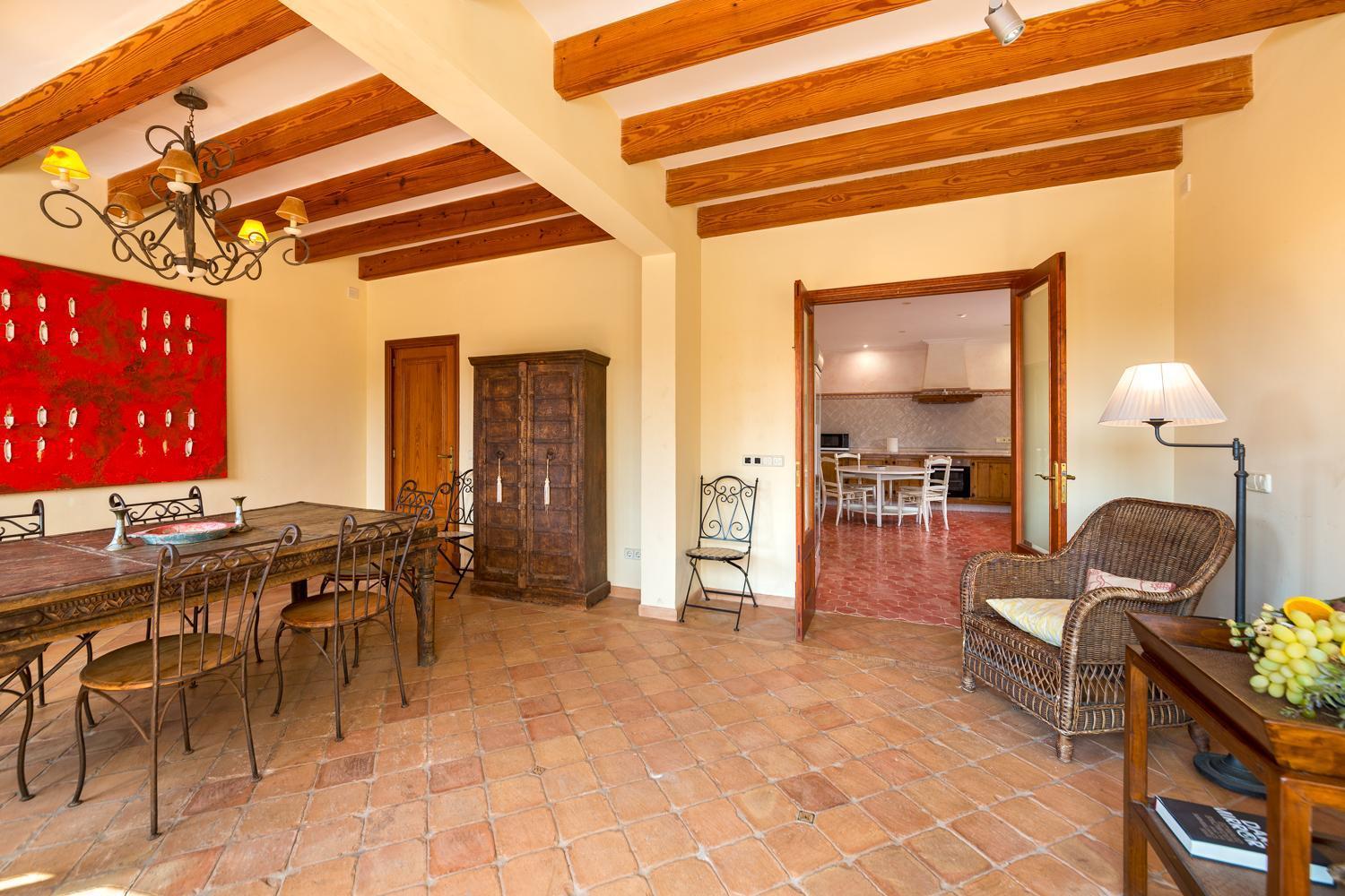 Mallorca Finca Haus Mit Pool Direkt Am Meer Es Trenc, Bootstour Moeglich Sa Ràpita Exterior foto