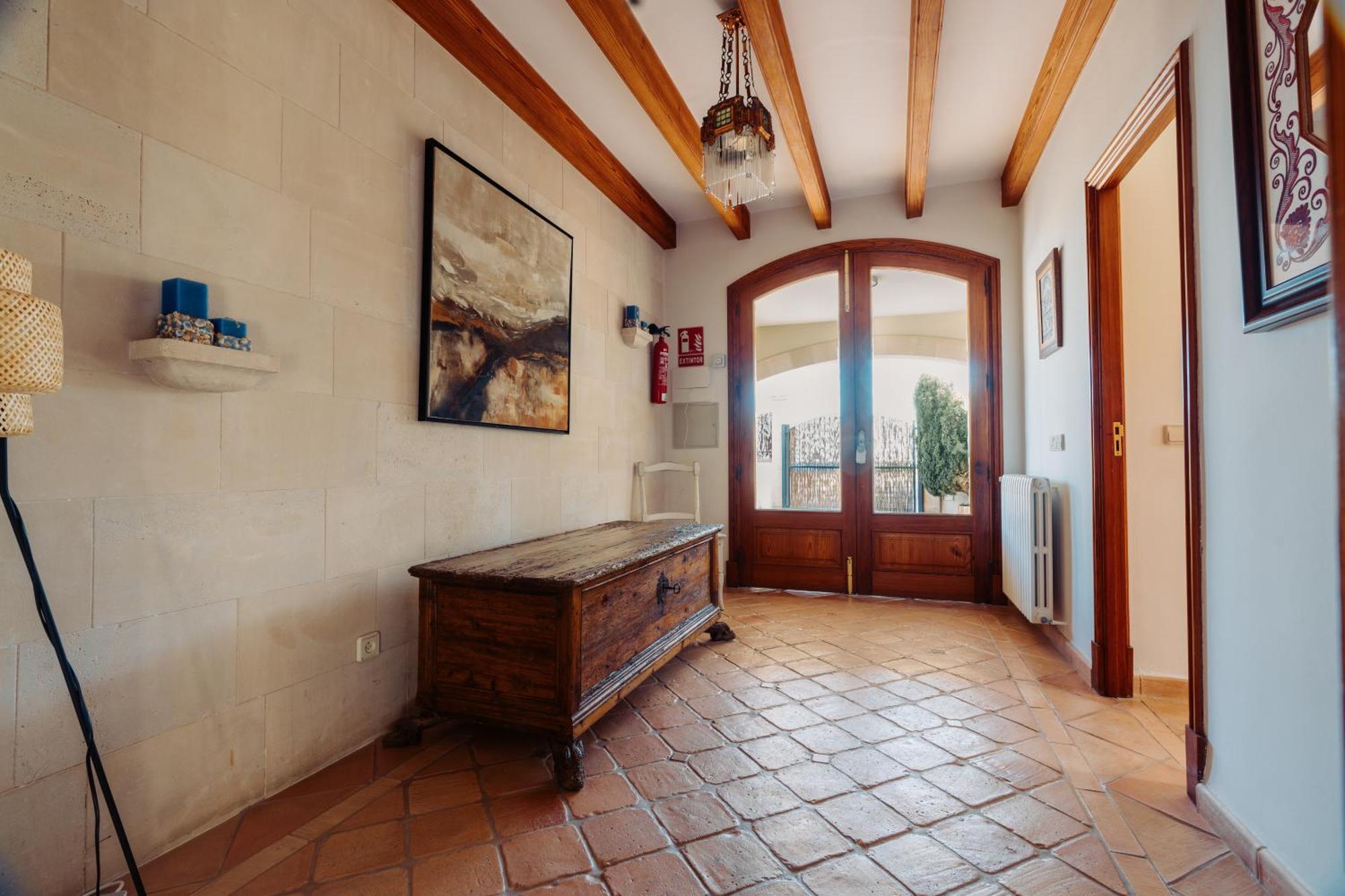 Mallorca Finca Haus Mit Pool Direkt Am Meer Es Trenc, Bootstour Moeglich Sa Ràpita Exterior foto
