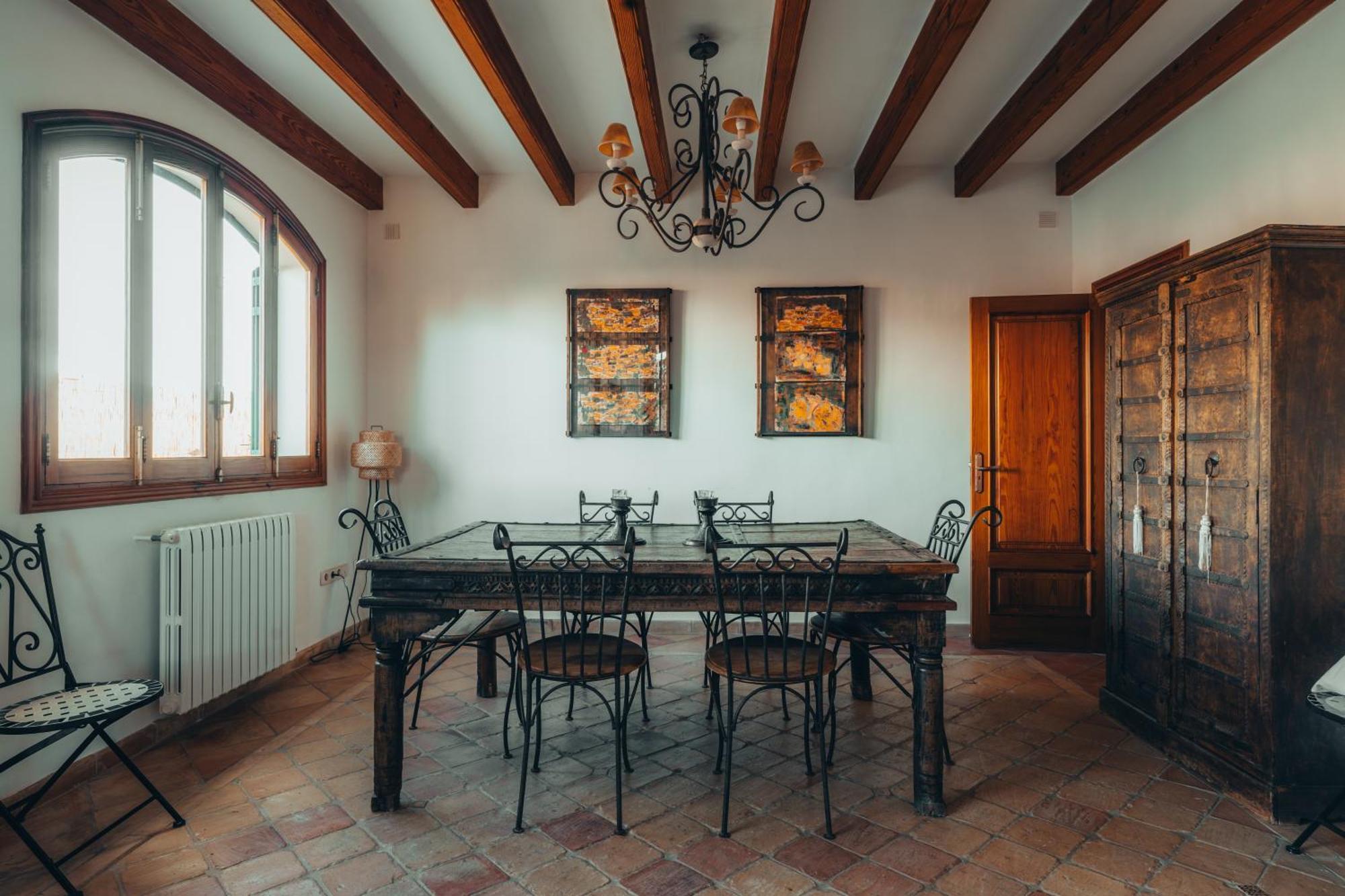 Mallorca Finca Haus Mit Pool Direkt Am Meer Es Trenc, Bootstour Moeglich Sa Ràpita Exterior foto