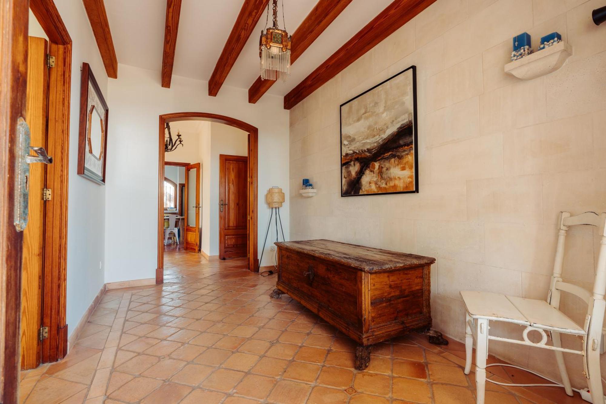 Mallorca Finca Haus Mit Pool Direkt Am Meer Es Trenc, Bootstour Moeglich Sa Ràpita Exterior foto