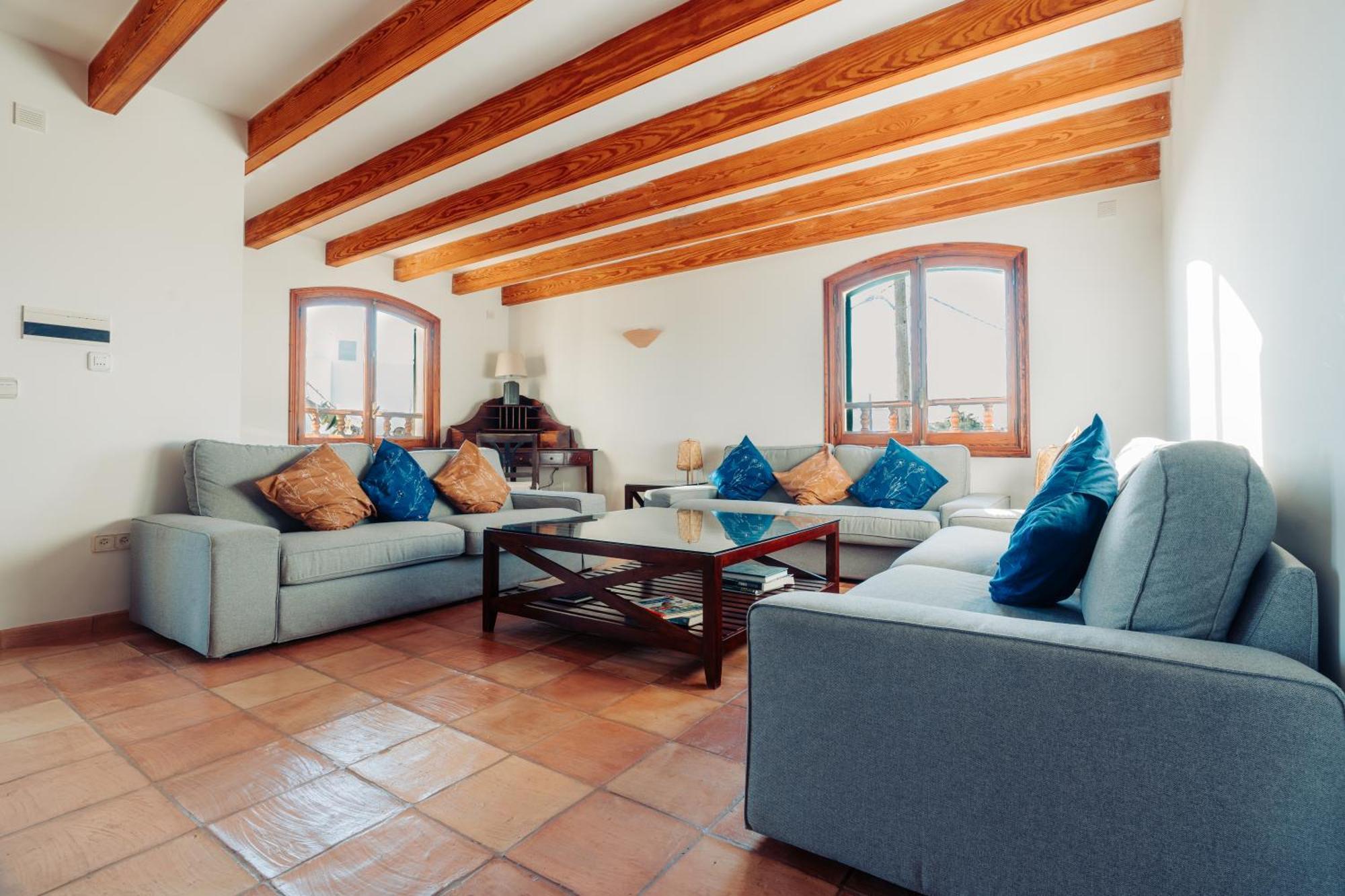 Mallorca Finca Haus Mit Pool Direkt Am Meer Es Trenc, Bootstour Moeglich Sa Ràpita Exterior foto